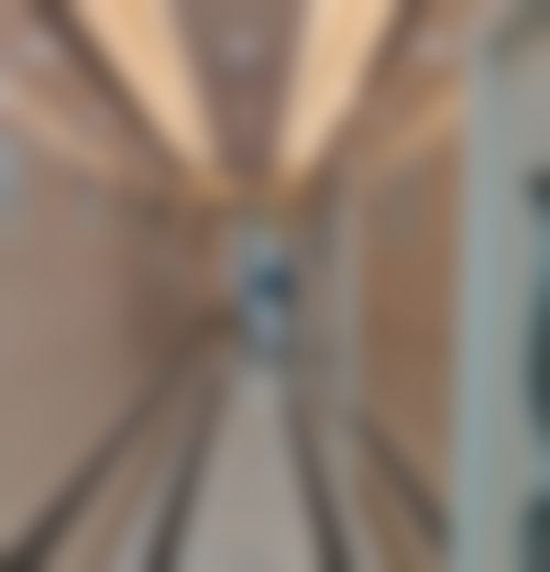 北京京品数字口腔门诊部走廊